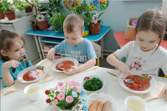 Весеннее меню