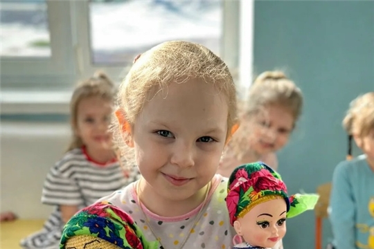 Куклы в чувашских нарядах