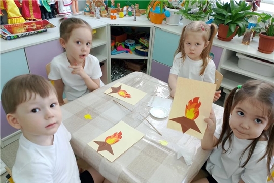 Мастер-класс по изготовлению «Вечного огня»