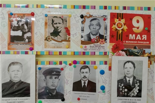 Участие младших воспитанников в патриотической акции «Стена памяти»