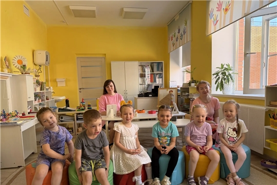  В нашем детском саду прошло открытое занятие кружка «Речецветик»!
