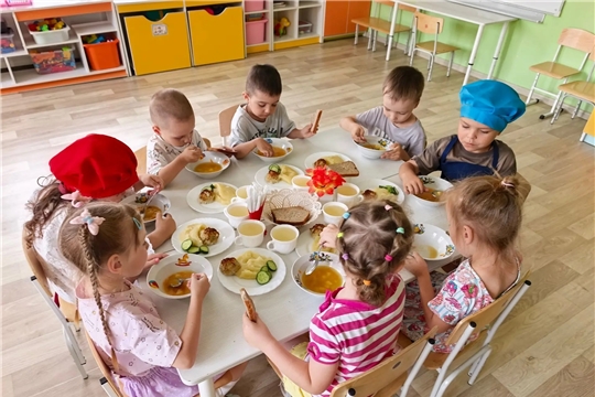 Летнее меню в детском питании