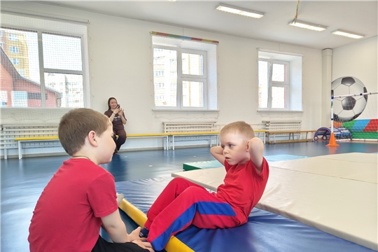 Отчётные занятия по самбо