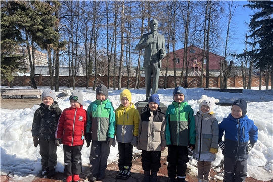 Экскурсия к памятнику  Г.Н. Волкова.