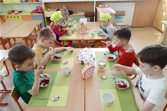 Организация питания детей в дошкольном учреждении.