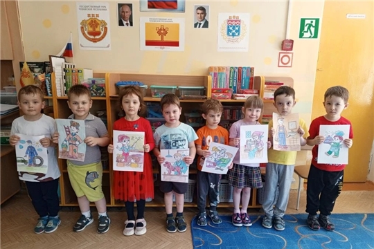 Рисуем профессии вместе с родителями! 