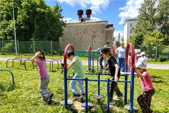 Веселая полоса препятствий.