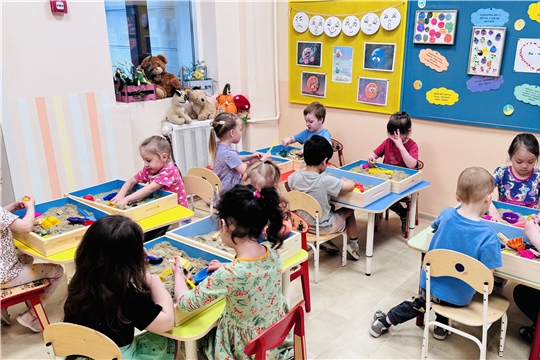 Кружок «Волшебный песок».