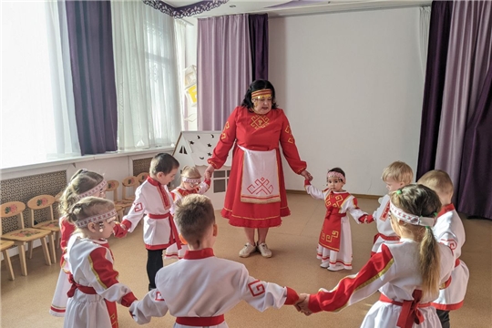 Чувашские народные игры в детском саду