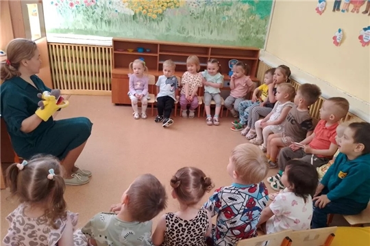 Артикуляционная гимнастика в группе «Гномики»