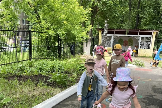 Летние игры на прогулке в детском саду
