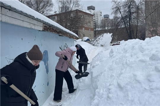 Городской субботник в детском саду