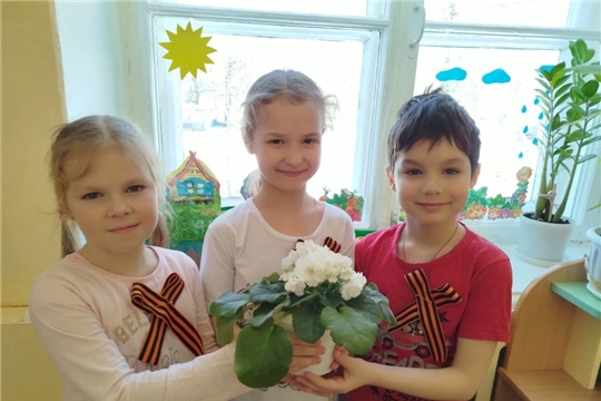 Акция "Цветок ветерану"