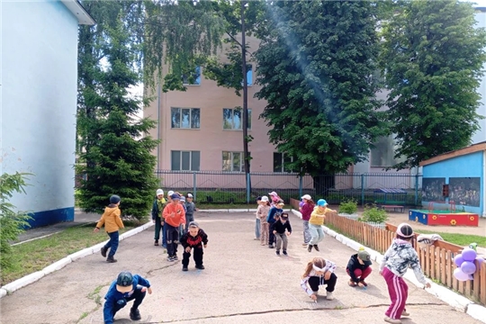 Спортивное лето в детском саду