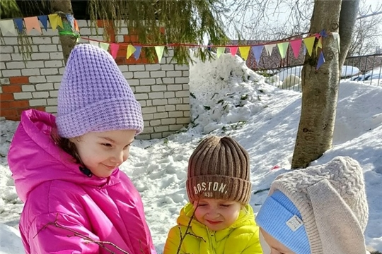 Прогулки в детском саду 