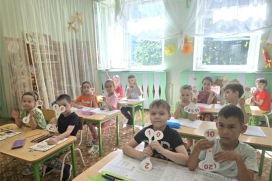 Занятия по подготовке к школу подходят к завершению