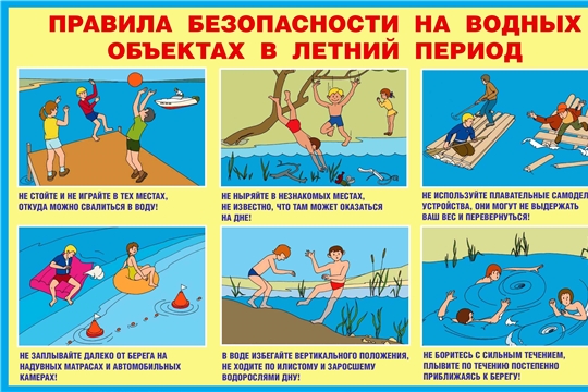 Безопасность на водных объектах в летний период 