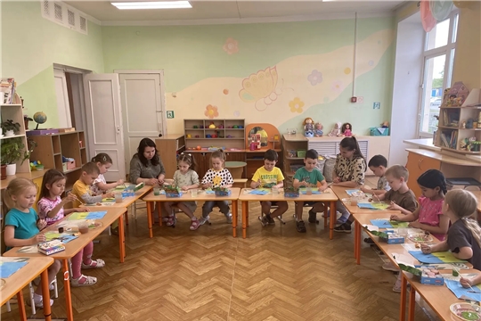 Отчетное занятик крудка "Акварелька"