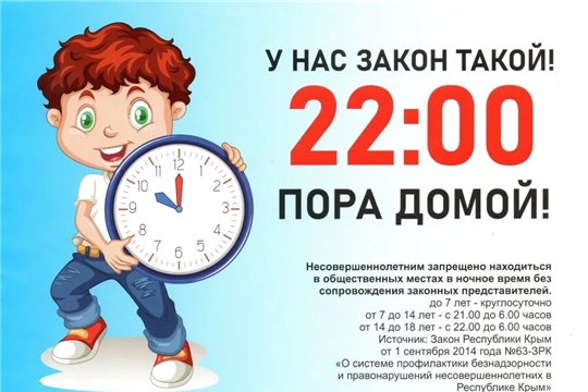 О важности соблюдения «комендантского часа»