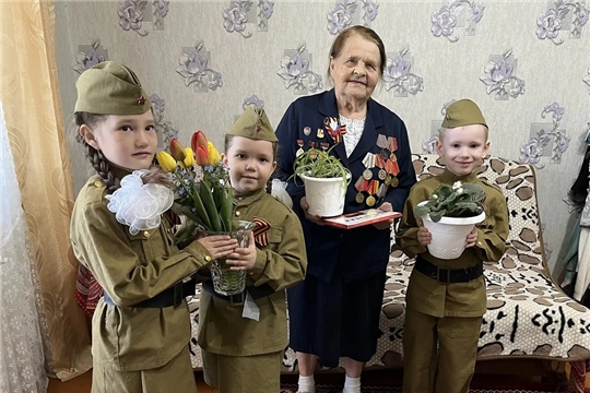 Акция "Цветок ветерану"