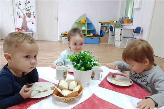 Молочная каша на завтрак
