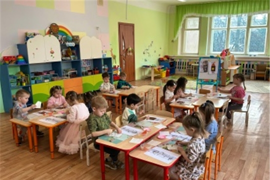 Аппликация «Скворечник»