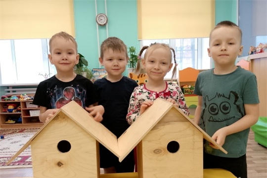 Городская акция «Домики для птиц»