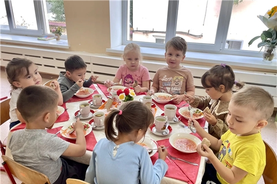 "Борщ в рационе детей"