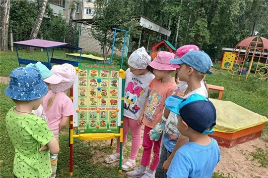 Детям о грибах