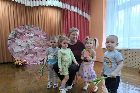 Поздравления от дошколят