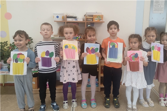 Дошколята готовятся к светлой Пасхе