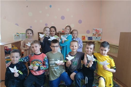 Голуби в честь праздника
