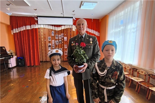 Акция "Цветок ветерану"