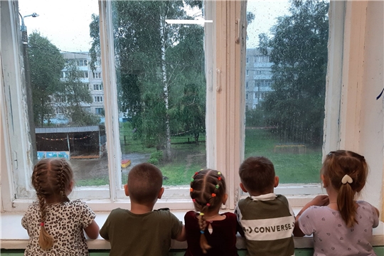 Рассказываем детям про грозу