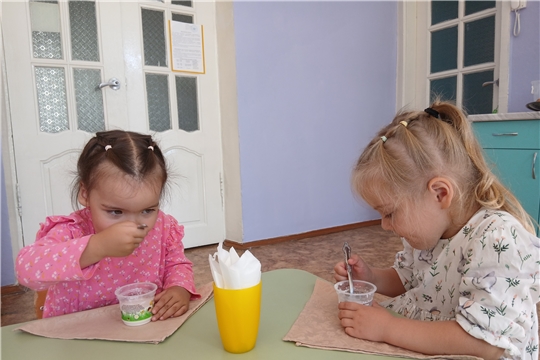 Йогурт в меню детского сада