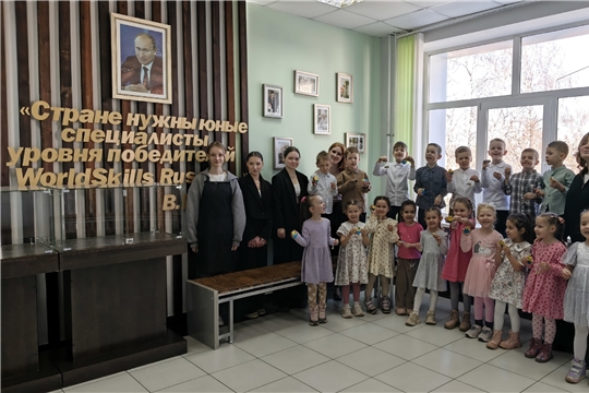 Мастер-класс со студентами техникума