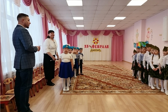 Музыкально- спортивный досуг "Защитникам Отечества - слава"