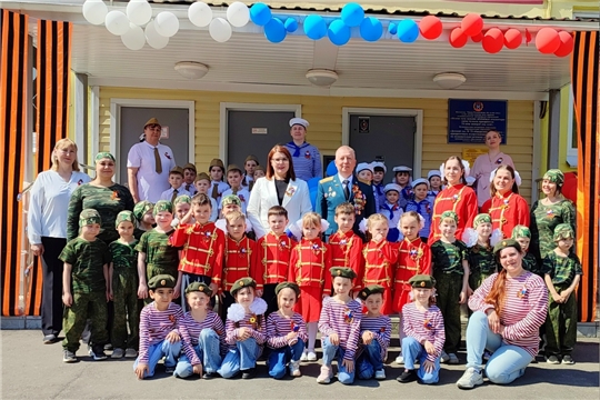 Парад дошколят в честь Дня Победы!!!