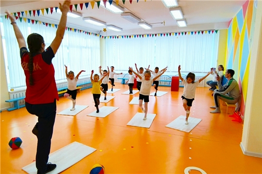 "Крепыш" отчётное занятие для родителей