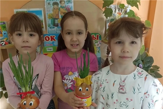 Огород на  подоконнике 