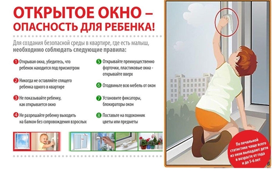Осторожно, открытое окно!