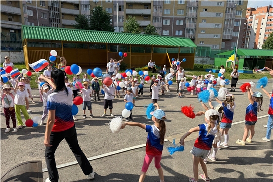 флешмоб - зарядка "Физкультпривет, Россия"
