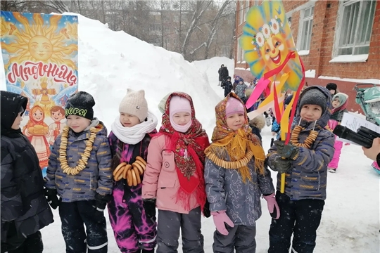 Весёлые масленичные гуляния прошли в нашем детском саду. 