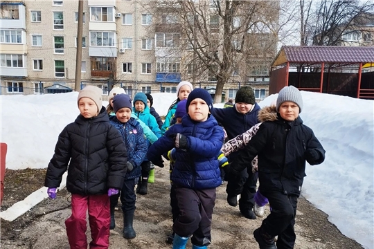 В детском саду началась репетиция к Параду дошколят