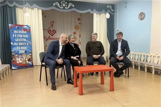 Рабочая встреча с депутатом Госсовета ЧР Мурыгиным А.В.