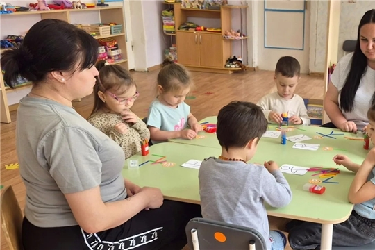 Отчетное итоговое занятие по дополнительной образовательной услуге "Развиваемся играя"