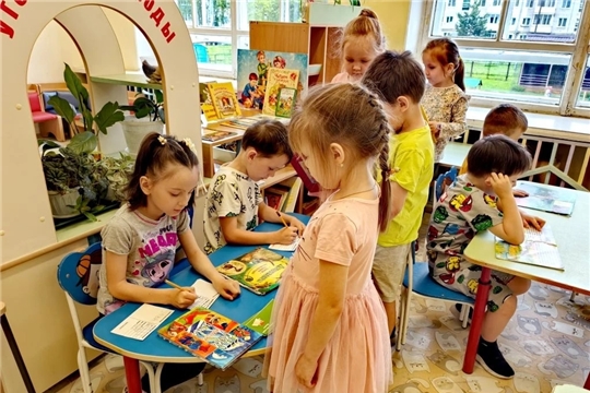  В старшей группе «Умка» — день библиотеки!