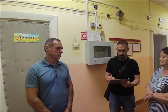 Испытания автоматической пожарной сигнализации АПС и системы управления эвакуации. 