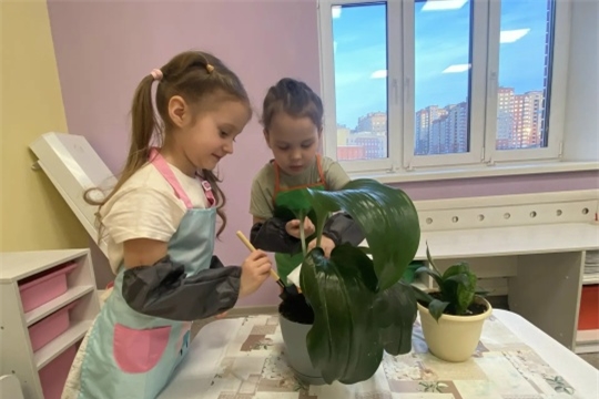 Трудовое воспитание в детском саду.