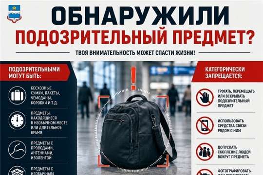 ОБНАРУЖИЛИ ПОДОЗРИТЕЛЬНЫЙ ПРЕДМЕТ? НЕ ПРОХОДИТЕ МИМО!